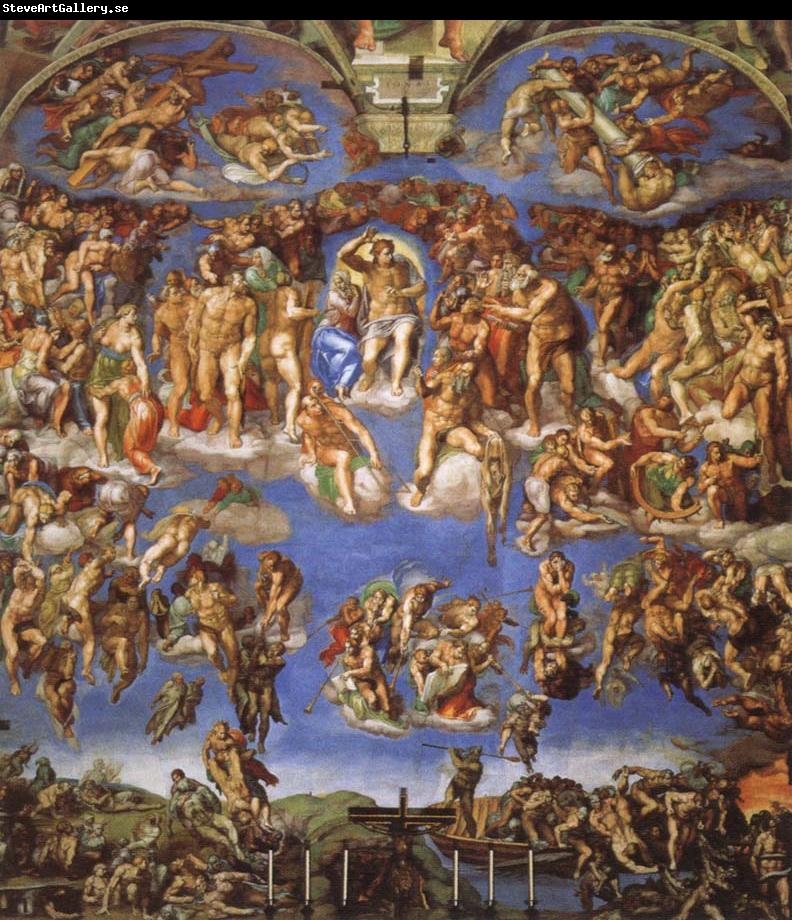 Michelangelo Buonarroti the last judgment